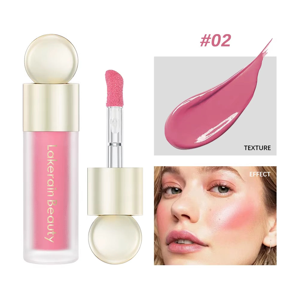Rare Liquid Blush Velvet Matte Blusher Face Pigment Lasting Beauty Natural Cream Cheek Tint Orange Peach Blush Makeup Maquiagem