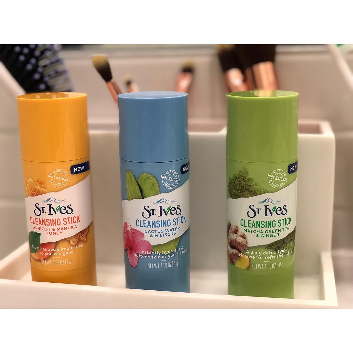 Detox Me Daily Cleansing Stick, Matcha Green Tea & Ginger 1.6 Oz