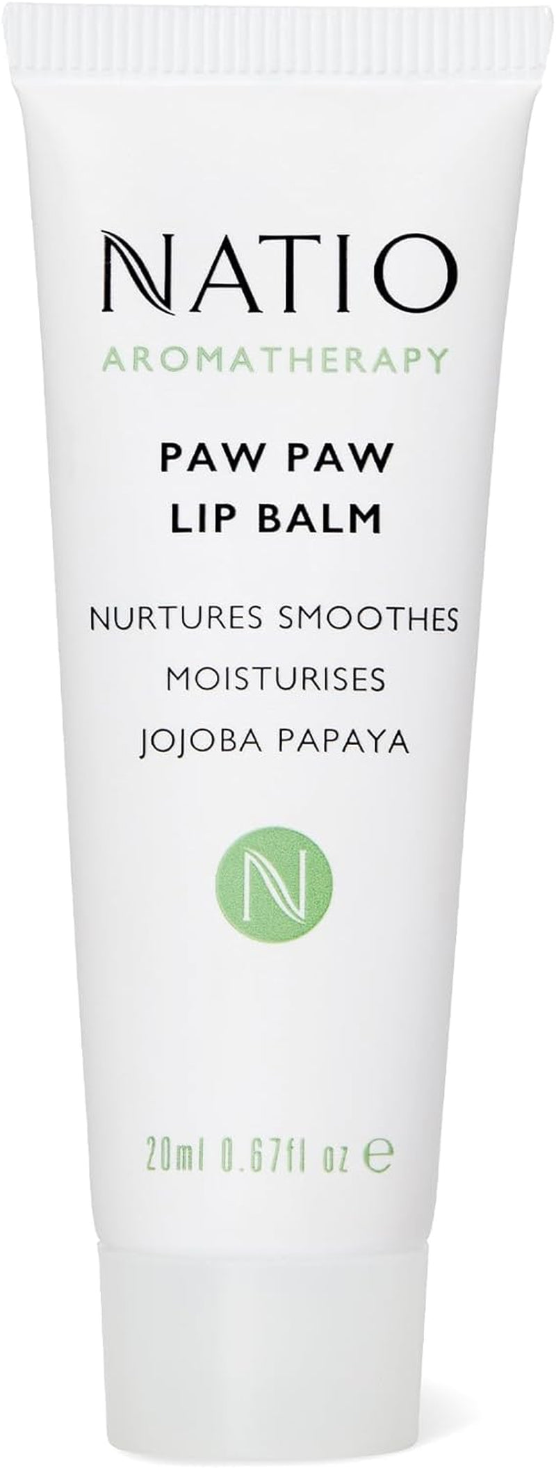 Australia Paw Paw Lip Balm 20Ml - Jojoba Oil, Papaya, Cocoa Butter & Shea Butter - Nourishing Lip Moisturiser for Cracked Lips