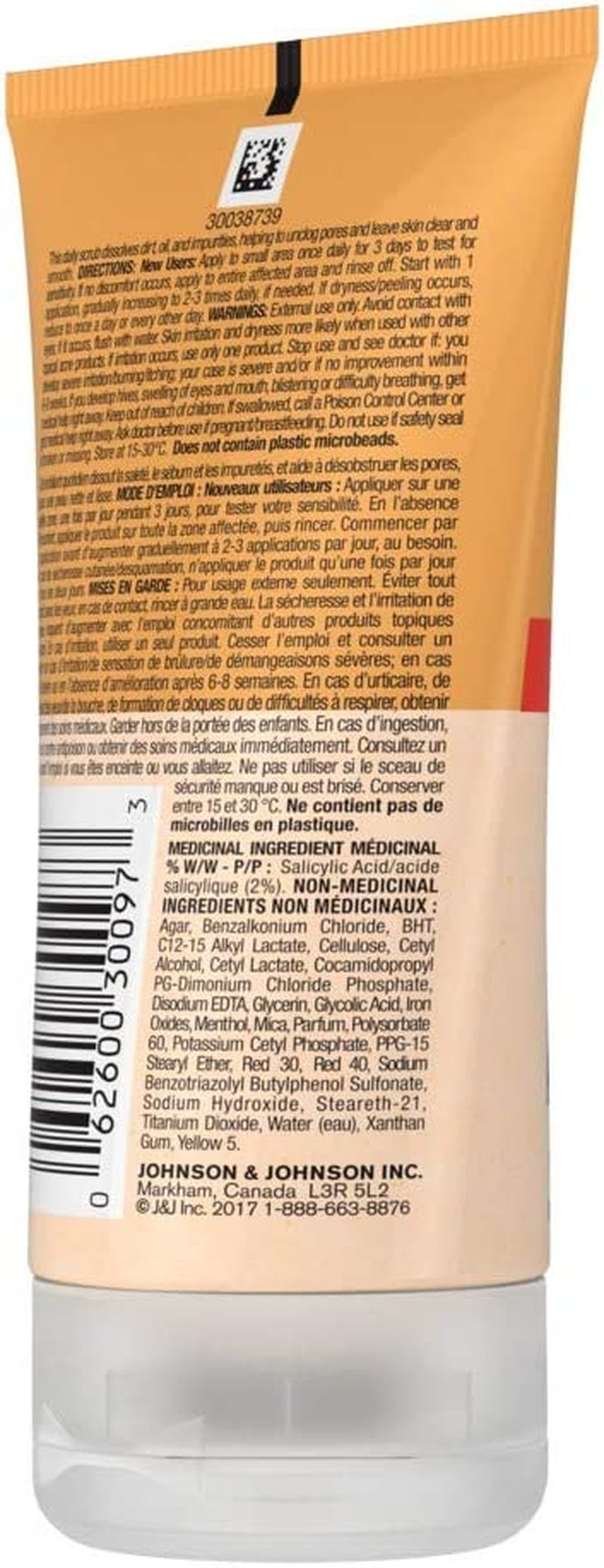 Oil Free Acne Face Scrub 125Ml|For Acne-Prone Skin|With Salicylic Acid|Prevents Breakouts|Dissolves Oil, Dirt & Impurities|Unclogs Pores