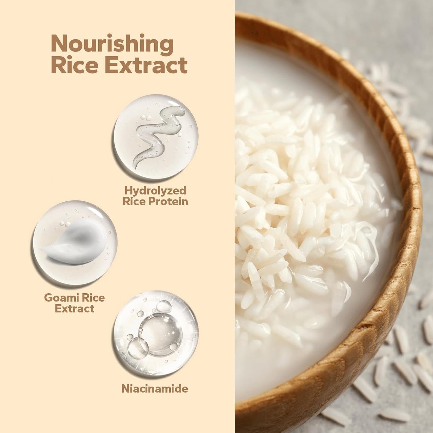 Rice Toner, Enriched with Brown Rice Extract, Is Specifically Formulated to Hydrate the Skin, Effectively Refreshing and Soothing It, in Line with Vegan Skincare Principles. 150ML (Rice)