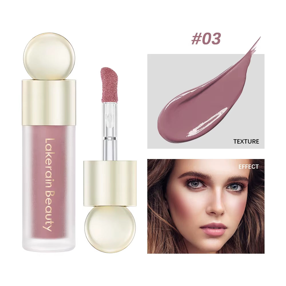Rare Liquid Blush Velvet Matte Blusher Face Pigment Lasting Beauty Natural Cream Cheek Tint Orange Peach Blush Makeup Maquiagem