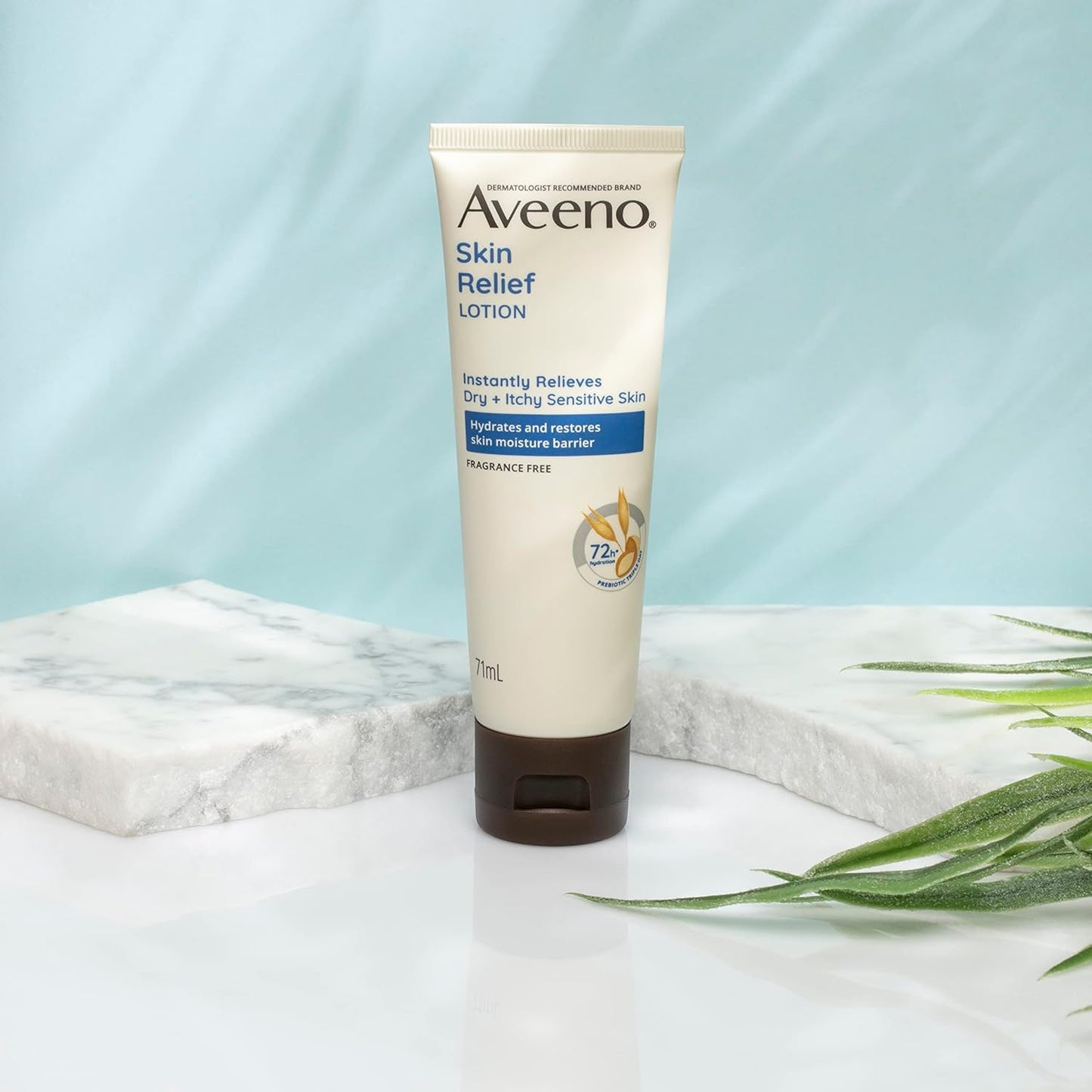 Skin Relief Fragrance Free Body Lotion Shea Butter 72-Hour Intense Hydration Soothe Dry Itchy Sensitive Skin 71G