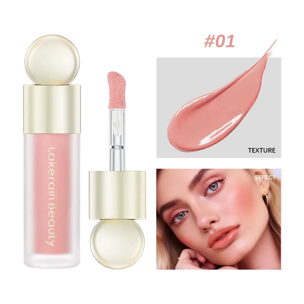 Rare Liquid Blush Velvet Matte Blusher Face Pigment Lasting Beauty Natural Cream Cheek Tint Orange Peach Blush Makeup Maquiagem