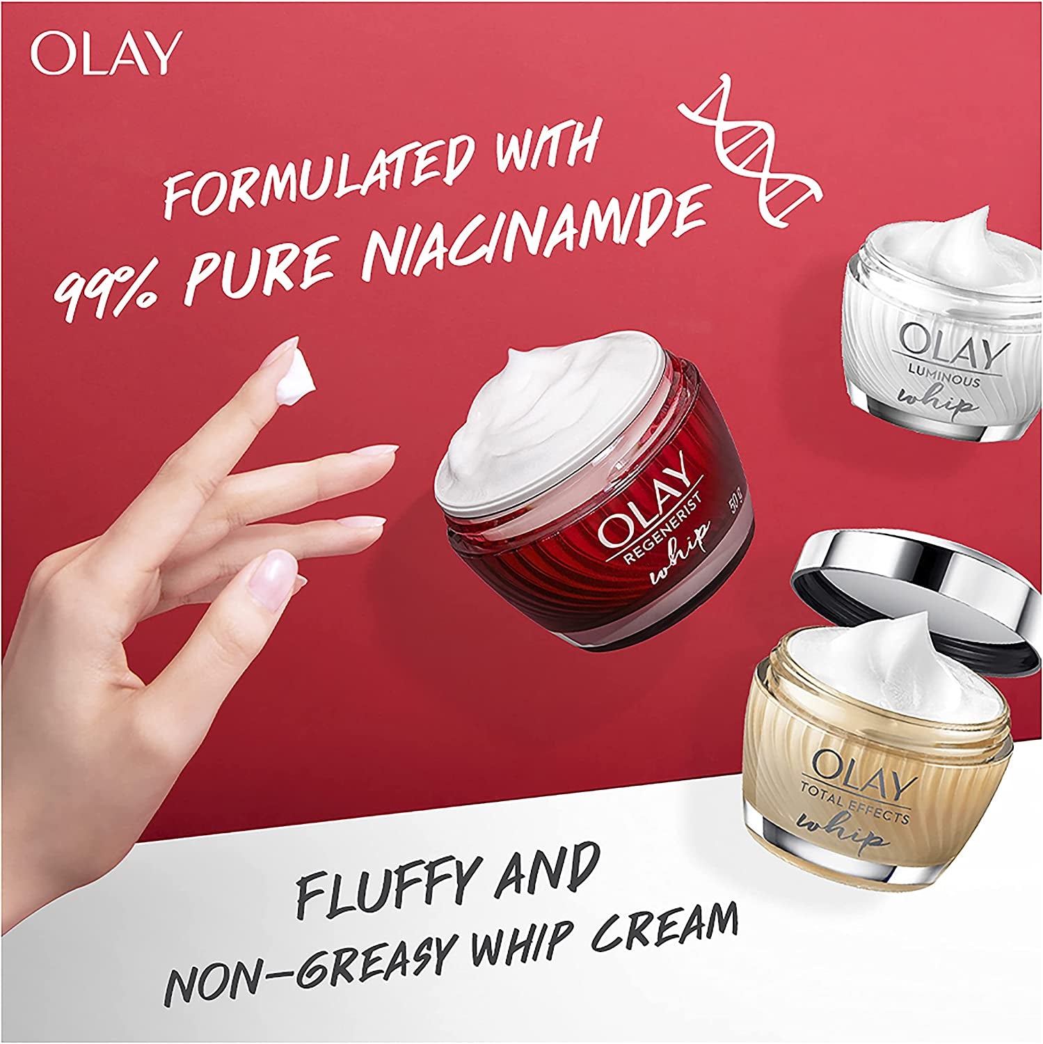 Regenerist Whips Face Cream Moisturiser UV SPF 30 50G