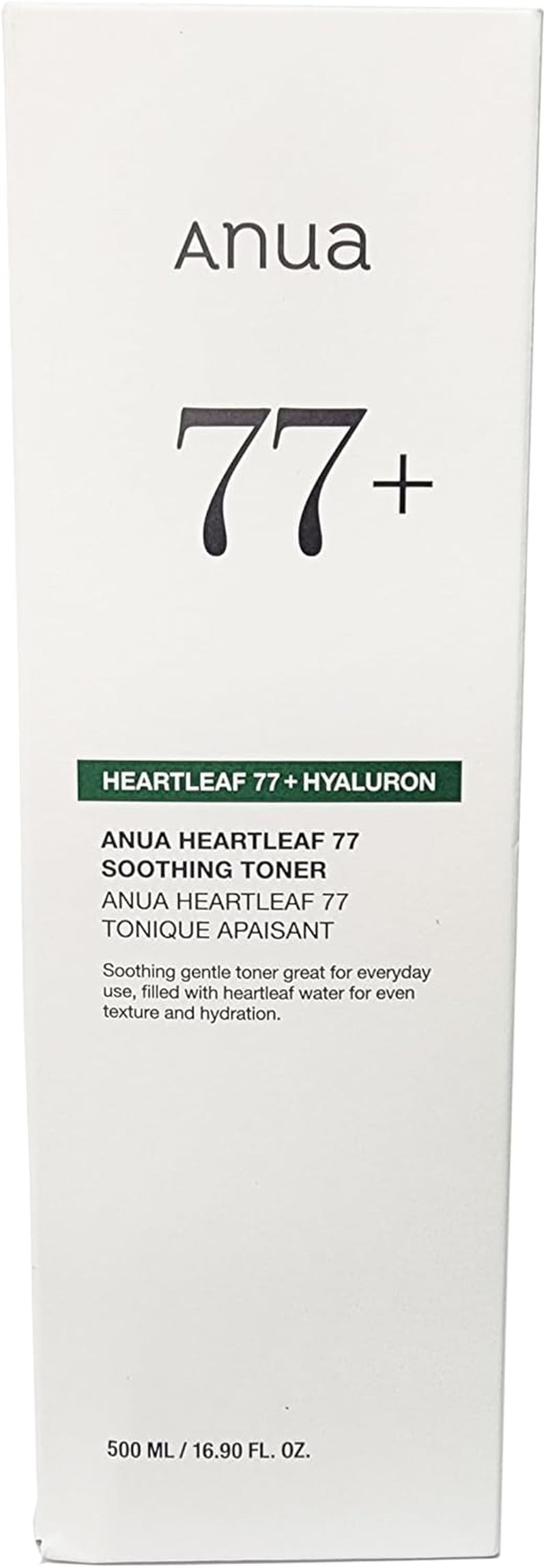 [] Heartleaf 77% Soothing Toner (500Ml)
