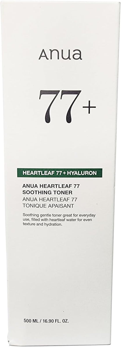 [] Heartleaf 77% Soothing Toner (500Ml)
