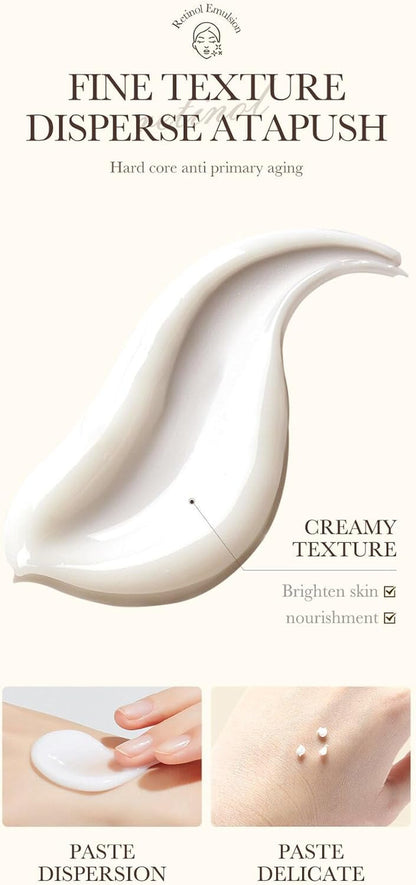 Retinol Water Emulsion anti Wrinkle and Firming Lotion, Moisturizing, Nourishing and Tender Skin.(Lotion 100Ml)