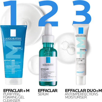 La Roche-Posay Ultra Concentrated Serum, Anti-Imprefections and Marks, for Acne Prone Skin, Effaclar, 30Ml
