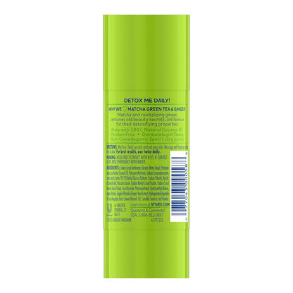 Detox Me Daily Cleansing Stick, Matcha Green Tea & Ginger 1.6 Oz